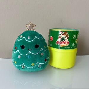 NEW Squishmallows Christmas Mystery Squad 4” Capsule - Leama Christmas Tree